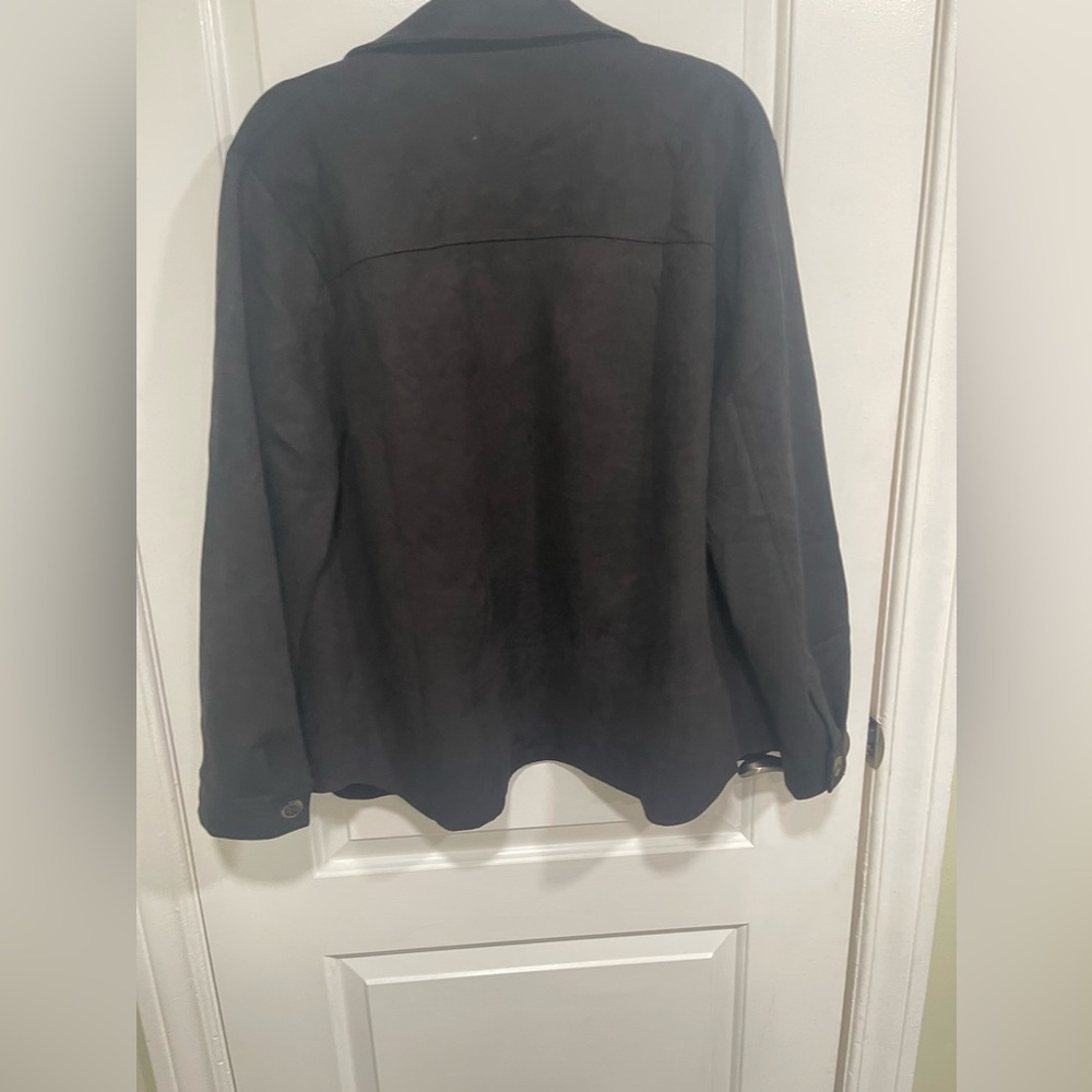 Black Button-Up Shacket From Love Tree. - image 3